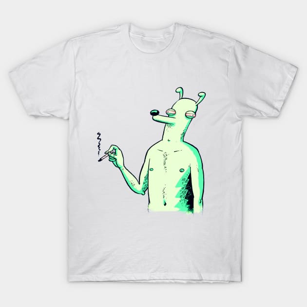 A Cartoon Dog T-Shirt by neilkohney